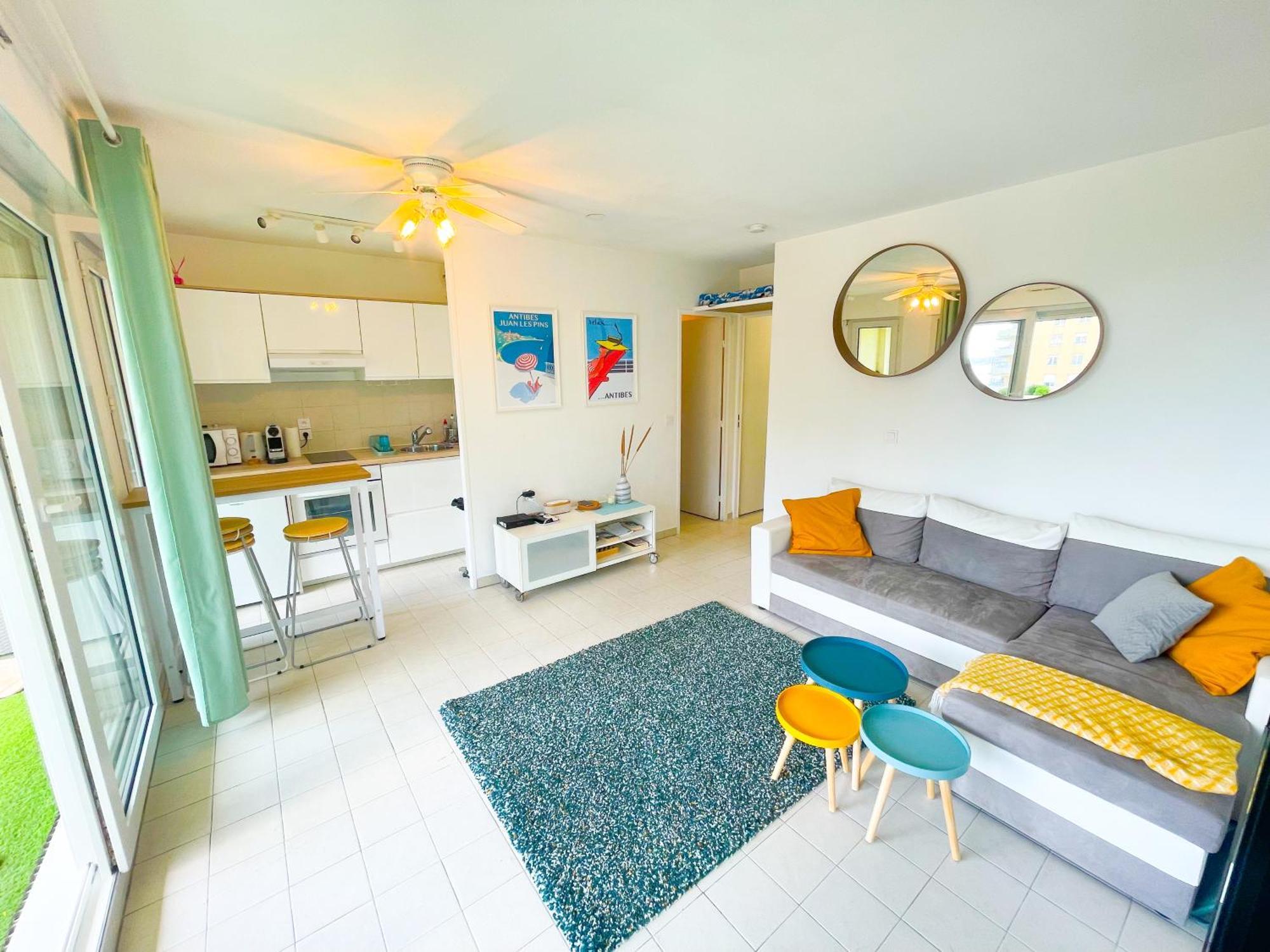 1 Bedroom Sea View, Swimming Pool, Beach On Foot, Parking Antibes Extérieur photo